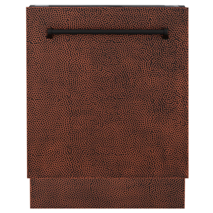 ZLINE 24" Dishwasher, Hammered Copper panel, Stainless Tub, DWV - HH - 24 - Farmhouse Kitchen and Bath
