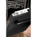ZLINE 24" Dishwasher In Black Stainless Steel, Stainless Tub, DW - BS - 24 - Farmhouse Kitchen and Bath