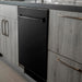 ZLINE 24" Dishwasher In Black Stainless Steel, Stainless Tub, DW - BS - 24 - Farmhouse Kitchen and Bath