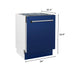 ZLINE 24" Dishwasher in Blue gloss panel, Stainless Tub, DWV - BG - 24 - Farmhouse Kitchen and Bath