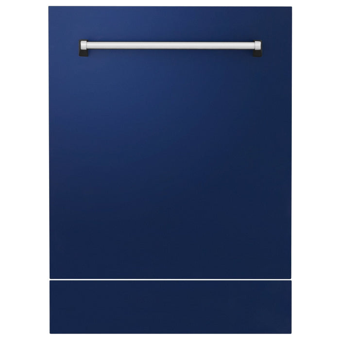 ZLINE 24" Dishwasher in Blue gloss panel, Stainless Tub, DWV - BG - 24 - Farmhouse Kitchen and Bath