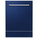 ZLINE 24" Dishwasher in Blue gloss panel, Stainless Tub, DWV - BG - 24 - Farmhouse Kitchen and Bath