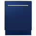 ZLINE 24" Dishwasher in Blue gloss panel, Stainless Tub, DWV - BG - 24 - Farmhouse Kitchen and Bath