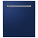 ZLINE 24" Dishwasher in Blue gloss panel, Stainless Tub, DWV - BG - 24 - Farmhouse Kitchen and Bath