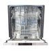 ZLINE 24" Dishwasher in DuraSnow® Stainless, Modern Handle, DW - SN - 24 - Farmhouse Kitchen and Bath
