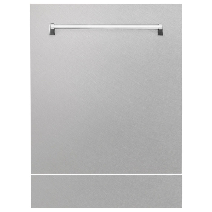 ZLINE 24" Dishwasher in DuraSnow Stainless panel, Stainless Tub, DWV - SN - 24 - Farmhouse Kitchen and Bath