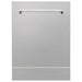 ZLINE 24" Dishwasher in DuraSnow Stainless panel, Stainless Tub, DWV - SN - 24 - Farmhouse Kitchen and Bath