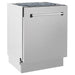 ZLINE 24" Dishwasher in DuraSnow Stainless panel, Stainless Tub, DWV - SN - 24 - Farmhouse Kitchen and Bath
