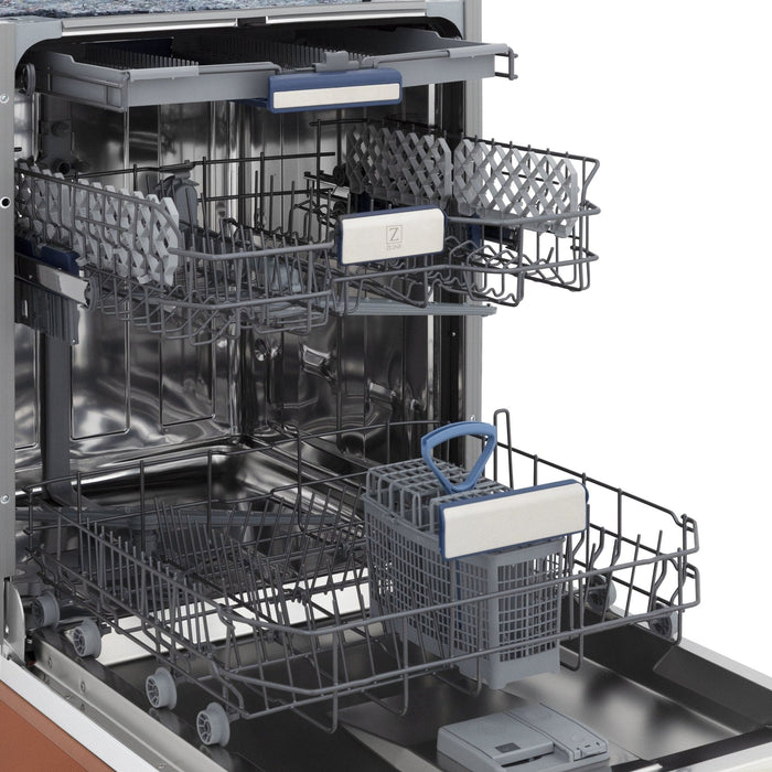 ZLINE 24" Dishwasher with Copper panel, Stainless Tub, DWV - C - 24 - Farmhouse Kitchen and Bath
