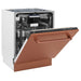 ZLINE 24" Dishwasher with Copper panel, Stainless Tub, DWV - C - 24 - Farmhouse Kitchen and Bath
