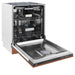 ZLINE 24" Dishwasher with Copper panel, Stainless Tub, DWV - C - 24 - Farmhouse Kitchen and Bath
