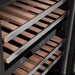 ZLINE 24" Dual Zone 44 - Bottle Wine Cooler in Stainless Steel with Wood Shelf RWV - UD - 24 - Farmhouse Kitchen and Bath