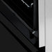 ZLINE 24" Gas Range, DuraSnow, Stainless Steel, Black Door, RGS - BLM - 24 - Farmhouse Kitchen and Bath