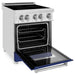 ZLINE 24" Induction Range with a 3 Element Stove and Electric Oven in Stainless Steel RAIND - BG - 24 - Farmhouse Kitchen and Bath