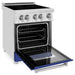 ZLINE 24" Induction Range with a 3 Element Stove and Electric Oven in Stainless Steel RAIND - BM - 24 - Farmhouse Kitchen and Bath