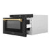 ZLINE 24" Microwave Drawer, Black Stainless, Bronze MWDZ - 1 - BS - H - CB - Farmhouse Kitchen and Bath