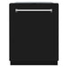 ZLINE 24" Monument, 3rd Rack, Dishwasher, Black Door, DWMT - BLM - 24 - Farmhouse Kitchen and Bath