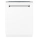 ZLINE 24" Monument, 3rd Rack Dishwasher, White Door, DWMT - WM - 24 - Farmhouse Kitchen and Bath
