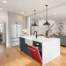 ZLINE 24" MonumentSeries 3rdRack TopTouchControl Dishwasher DWMT - RG - 24 - Farmhouse Kitchen and Bath