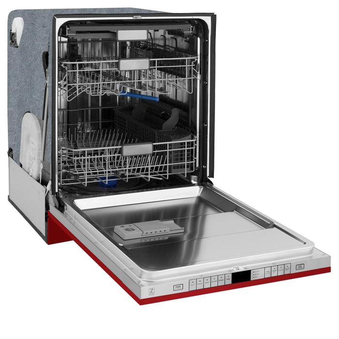 ZLINE 24" MonumentSeries 3rdRack TopTouchControl Dishwasher DWMT - RG - 24 - Farmhouse Kitchen and Bath