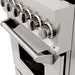 ZLINE 24" Professional Dual Fuel Range In Stainless Steel, RA24 - Farmhouse Kitchen and Bath