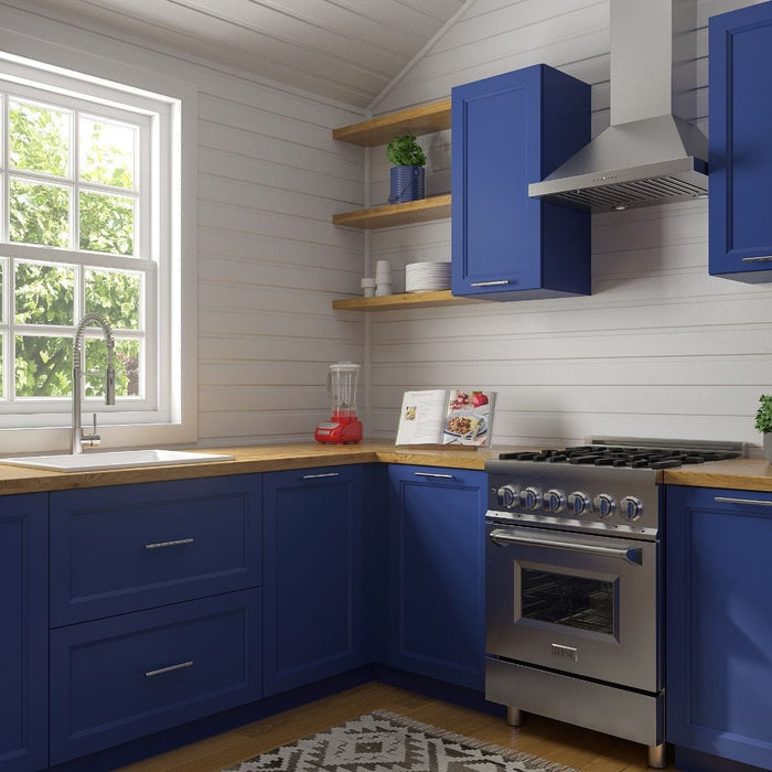 ZLINE 24" Professional Dual Fuel Range In Stainless Steel, RA24 - Farmhouse Kitchen and Bath