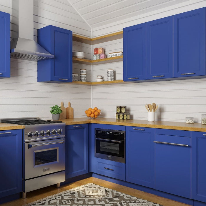 ZLINE 24" Professional Dual Fuel Range In Stainless Steel, RA24 - Farmhouse Kitchen and Bath
