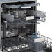 ZLINE 24" Tallac Series 3rd Rack Dishwasher Black Stainless Steel Tub DWV - BS - 24 - Farmhouse Kitchen and Bath