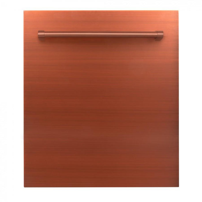 ZLINE 24" Top Control Dishwasher, Copper, Stainless Steel Tub, DW - C - H - 24 - Farmhouse Kitchen and Bath