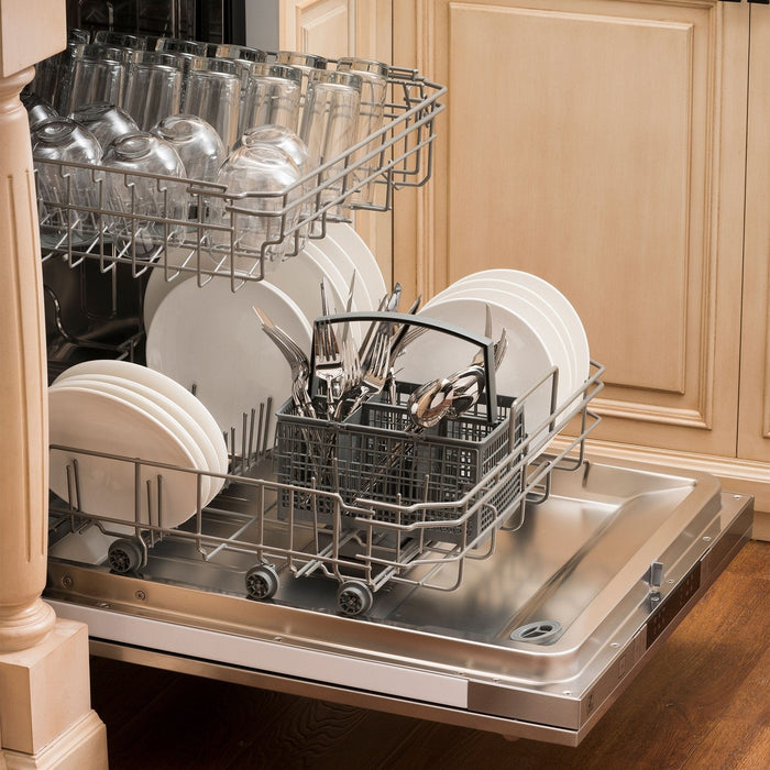 ZLINE 24" Top Control Dishwasher, Stainless Tub, DW - 304 - H - 24 - Farmhouse Kitchen and Bath