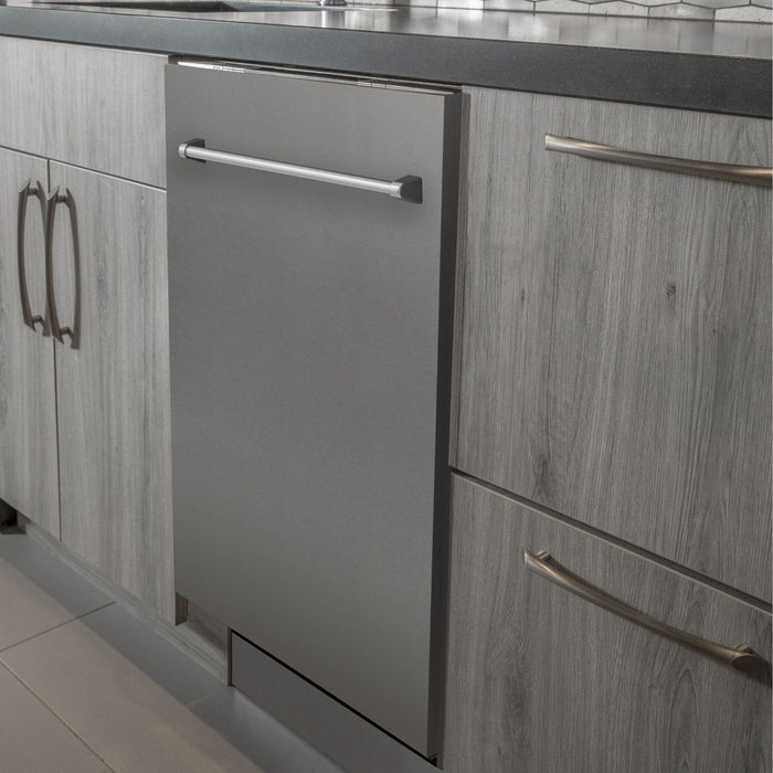 ZLINE 24" Top Control Dishwasher, Stainless Tub, DW - 304 - H - 24 - Farmhouse Kitchen and Bath