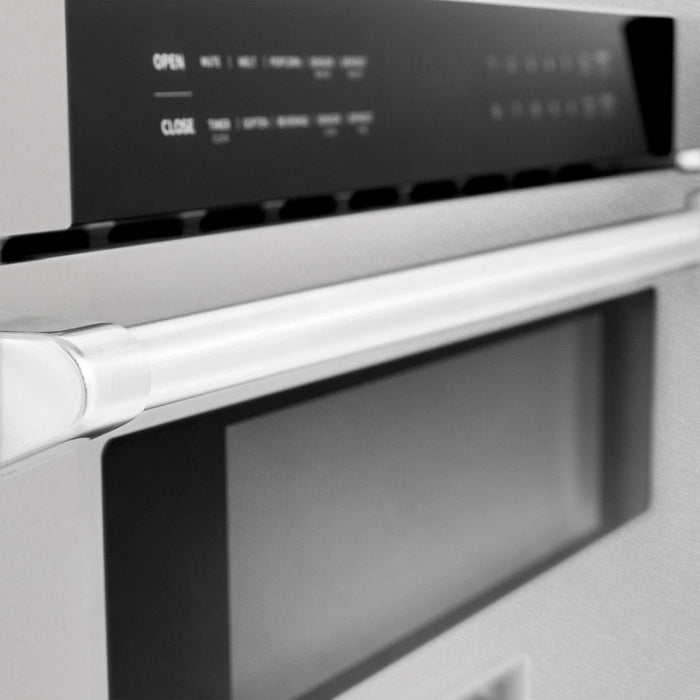 ZLINE 30" 1.2 cu. ft. Built - In Microwave Drawer MWD - 30 - SS - Farmhouse Kitchen and Bath