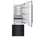 ZLINE 30" 16.1 cu. ft. Built - In 2 - Door Bottom Freezer Refrigerator with Internal Water and Ice Dispenser in Black Stainless Steel - RBIV - BS - 30 - Farmhouse Kitchen and Bath