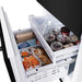 ZLINE 30" 16.1 cu. ft. Built - In 2 - Door Bottom Freezer Refrigerator with Internal Water and Ice Dispenser in Black Stainless Steel - RBIV - BS - 30 - Farmhouse Kitchen and Bath