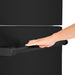ZLINE 30" 16.1 cu. ft. Built - In 2 - Door Bottom Freezer Refrigerator with Internal Water and Ice Dispenser in Black Stainless Steel - RBIV - BS - 30 - Farmhouse Kitchen and Bath