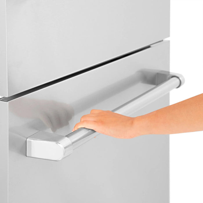 ZLINE 30" 16.1 cu. ft. Built - In 2 - Door Bottom Freezer Refrigerator with Internal Water and Ice Dispenser in Stainless Steel RBIV - 304 - 30 - Farmhouse Kitchen and Bath