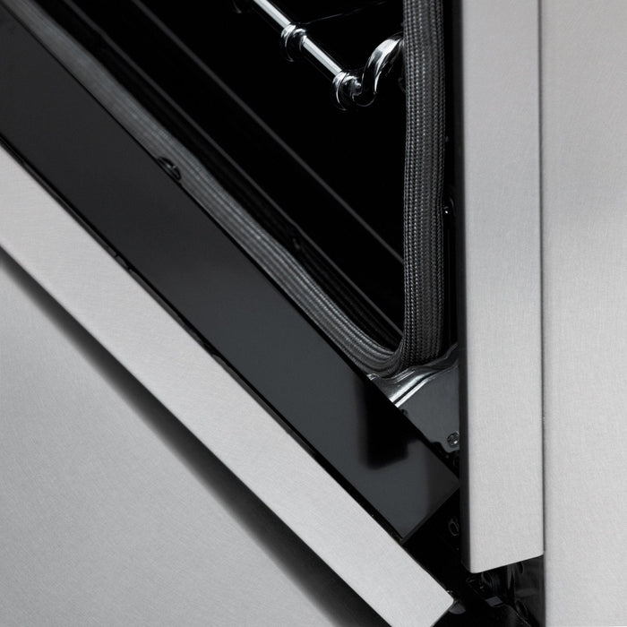 ZLINE 30" Autograph Dual Fuel Range, DuraSnow Stainless, Gold, RASZ - SN - 30 - G - Farmhouse Kitchen and Bath