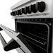 ZLINE 30" Autograph Dual Fuel Range, DuraSnow Stainless, RASZ - SN - 30 - MB - Farmhouse Kitchen and Bath