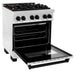 ZLINE 30" Autograph Dual Fuel Range, DuraSnow Stainless, RASZ - SN - 30 - MB - Farmhouse Kitchen and Bath