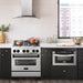 ZLINE 30" Autograph Dual Fuel Range, Stainless Steel, RAZ - 30 - MB - Farmhouse Kitchen and Bath