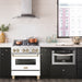 ZLINE 30" Autograph, Dual Fuel Range, White Door, Gold, RASZ - WM - 30 - G - Farmhouse Kitchen and Bath