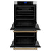 ZLINE 30" Autograph Edition Double Wall Oven with Self Clean and True Convection in Stainless Steel AWDZ - 30 - CB - Farmhouse Kitchen and Bath