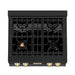 ZLINE 30" Autograph Edition Rangetop, Gold Accents, RTBZ - 30 - G - Farmhouse Kitchen and Bath