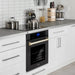 ZLINE 30" Autograph Edition Single Wall Oven with Self Clean and True Convection in Black Stainless Steel Gold Accent AWSZ - 30 - BS - G - Farmhouse Kitchen and Bath