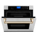 ZLINE 30" Autograph Edition Single Wall Oven with Self Clean and True Convection Stainless Steel AWSSZ - 30 - G - Farmhouse Kitchen and Bath