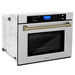 ZLINE 30" Autograph Edition Single Wall Oven with Self Clean and True Convection Stainless Steel AWSSZ - 30 - G - Farmhouse Kitchen and Bath