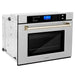 ZLINE 30" Autograph Edition Single Wall Oven with Self Clean and True Convection Stainless Steel AWSSZ - 30 - G - Farmhouse Kitchen and Bath