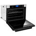 ZLINE 30" Autograph Edition Single Wall Oven with Self Clean and True Convection Stainless Steel AWSSZ - 30 - MB - Farmhouse Kitchen and Bath