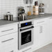 ZLINE 30" Autograph Edition Single Wall Oven with Self Clean and True Convection Stainless Steel AWSSZ - 30 - MB - Farmhouse Kitchen and Bath
