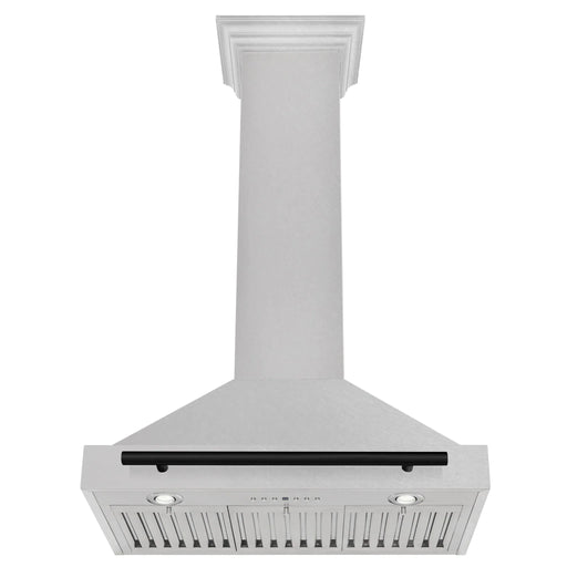 ZLINE 30" Autograph Stainless Wall Range Hood KB4SNZ - 30 - MB - Farmhouse Kitchen and Bath